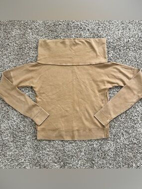 Free People FP We The Free “Not The Same” Off Shoulder Top Oversized Medium